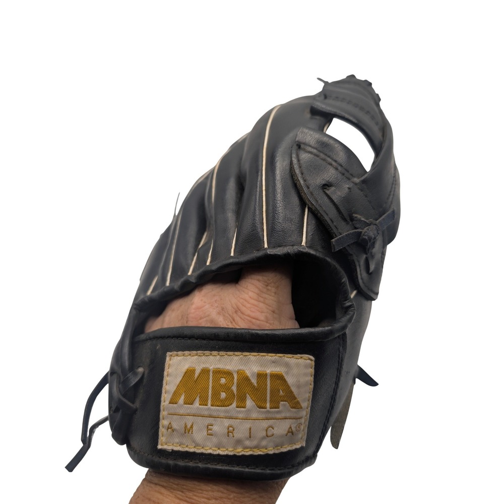 MBNA Baseball Glove 10.5in Black Baltimore Orioles Promotional Toy Decor